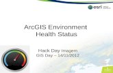 GIS Hack Day Imagem - ArcGIS Environment Health Status