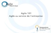 CONF. 302 - Agile 101 : Agile au service de l'entreprise