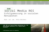 Social Media ROI - Erfolgsmessung in sozialen Netzwerken