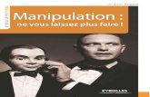 Manipulation - Ne Vous Laissez Plus Faire - Jacques Regard - Eyrolles