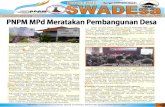Buletin swadesa edisi-7 PNPM MPd meratakan pembangunan di Perdesaan
