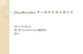 Cloud Foundry構成概要 111018