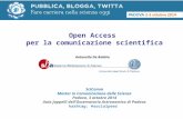 Open Access per la comunicazione scientifica