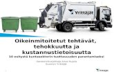 Suomen Yrittäjät esittää 10 keinoa kuntien tuottavuuden parantamiseksi