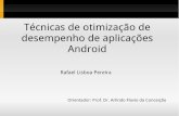 Otimização de Aplicações Android