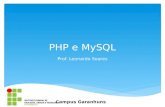 Banco de dadados MySQL com PHP