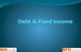 Debt - Basics of Debt and Fixed Income