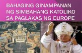 Paglakas ng europe   simbahang katoliko