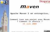 20090615 - Ch'ti JUG - Apache Maven