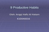 9 Productive Habits