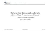 Refactoring Conversation Smells