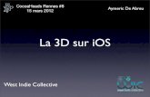 Cocoaheads Rennes #8: La 3D sur iOS