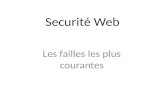 Securité web