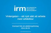 Vintergatan presentation IRM 2014-06-25