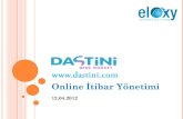Dastini.com online itibar yönetimi teklifi