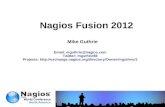 Nagios Conference 2012 - Mike Guthrie - Nagios Fusion 2012