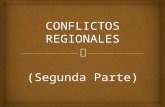 Conflictos regionales