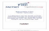 Baromètre F2IC-Factset-Opinionway Les Echos 21-10-2013