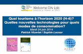 [Prospective] Tendances du tourisme à l'horizon 2020