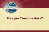 Toastmasters mentorystė