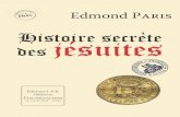 Paris Edmond - Histoire secrète des Jésuites