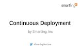 Continuous deployment Smartling event