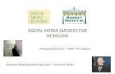 Social media success for retailers social channels