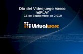 Virtualware en el Dia del Videojuego Vasco