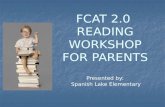 FCAT Reading Parent Workshop