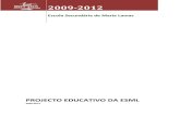 Projecto Educativo - 2009/2012
