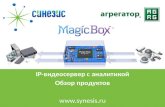 IP-видеосервера MagicBox. Обзор продуктов.