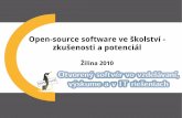 Open-source software ve školství