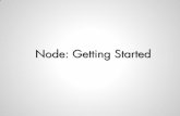 Node getting-started
