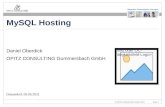 My SQL Hosting - DOAG Regio 2011 - OPITZ CONSULTING - Daniel Oberdick