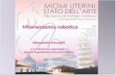 Miomectomia robotica AOGOI. Pisa, marzo 2013