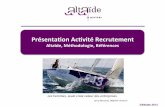 Altaide : Présentation activité recrutement