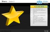 Stars design 2 powerpoint presentation slides.