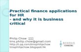 Practical finance applications for HR Eng - TMS Consulting