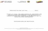 Reforma a ley_30_exposicion_de_motivos_oct_3_2011