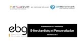 Etude CCM Benchmark/Netwave E-Merchandising et Personnalisation