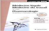 Medecine légale  du travail et pharmacologie masson