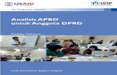 Analisa APBD Untuk DPRD