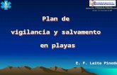 Plan de vigilancia y salvamento en playas E. F. Laíta Pineda Granada, 8 y 9 de octubre de 2005 2º. Simposium de Urgencias, Emergencias y Catástrofes Prehospitalarias.