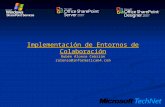 Implementación de Entornos de Colaboración Implementación de Entornos de Colaboración Rubén Alonso Cebrián ralonso@informatica64.com.