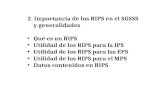 2. Importancia de los RIPS en el SGSSS y generalidades Qué es un RIPS Utilidad de los RIPS para la IPS Utilidad de los RIPS para las EPS Utilidad de los.