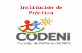 Institución de Práctica. ¿Qué es CODENI? 56 CoquimboChaitén VULNERACIONES DE DERECHOS.