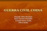 GUERRA CIVIL CHINA Eduardo Tébar Martínez María Navarro Donadiós Zoraida Iniesta Azaña Olivia Busby.