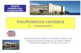 Insuficiencia cardiaca (….continuación) Manolo Jiménez Navarro & Marisa Crespo Leiro Hospital Universitario Virgen de la Victoria, Málaga Hospital Universitario.