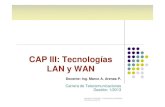Tecnologías LAN/WAN