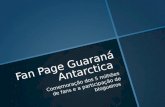 Blogueiros na Ação Fan Page do Guaraná Antarctica